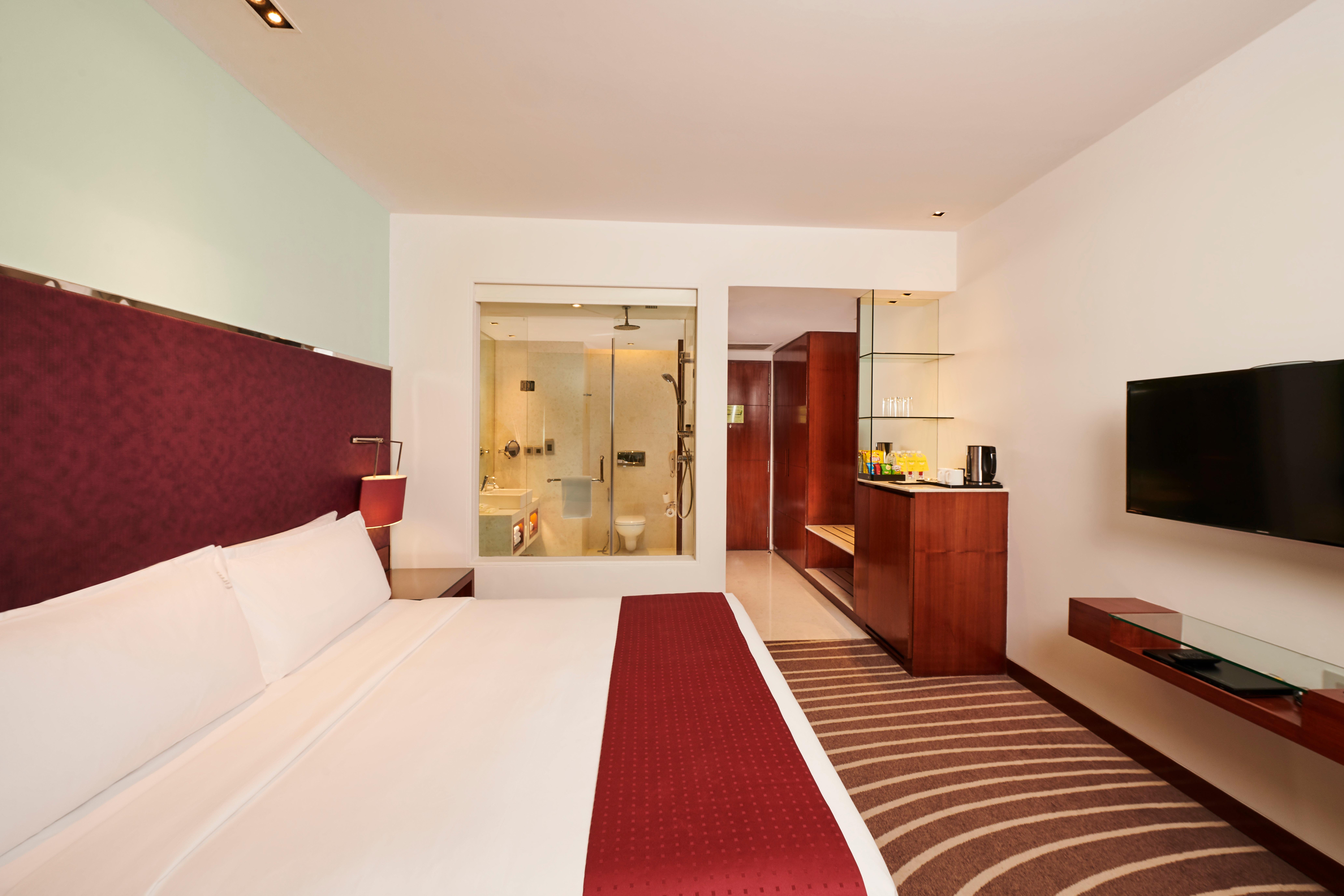 ホリデイ イン ムンバイ インターナショナル エアポート エクステリア 写真 A room at the hotel